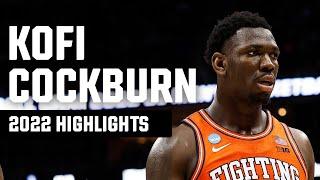 Kofi Cockburn 2022 NCAA tournament highlights