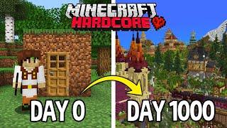 I Survived 1000 Days in Hardcore Minecraft FULL MOVIE