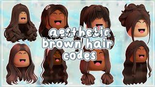 Aesthetic Brown Hair Codes For Bloxburg  Roblox *Part 5*