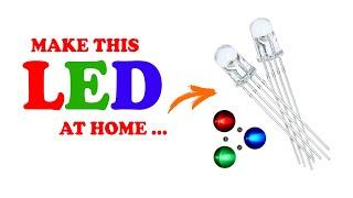 How to make Common Anode  Common Cathode RGB LED at home in Hindi- Er great