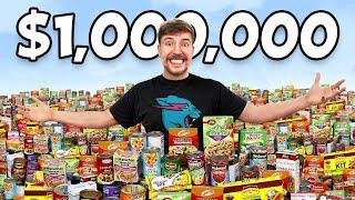 Giving $1000000 Of Food To People In Need
