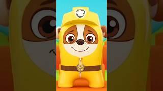 PAW Patrol Rubble jumps and dances #shorts