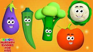 Ten Little Vegetables Count 1 to 10 + More Learning Videos & Nursery Rhymes for Toddler
