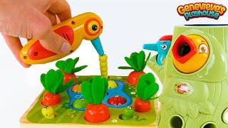 Best Toy Learning Video for Toddlers and Kids - Learn Colors and Counting in the Garden