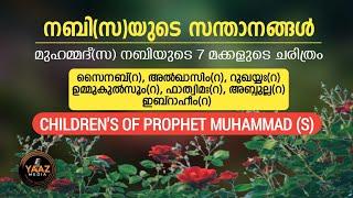 നബി സയുടെ 7 സന്താനങ്ങൾ  Childrens of Prophet Muhammad  Nabisyude makkal  YAAZ MEDIA