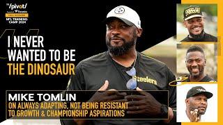 Mike Tomlin Steelers Head Coach on Russell Wilson Justin Fields & Championship ways  The Pivot