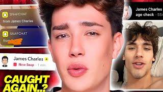 James Charles EXPOSED For Adding A M1N0R To His Snapchat This is bad