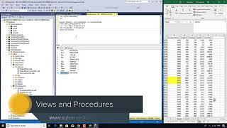 Introduction to Microsoft SQL T-SQL 11 - Views and Procedures