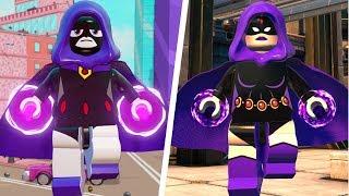 Raven - Teen Titans GO vs Teen Titans in LEGO Videogames