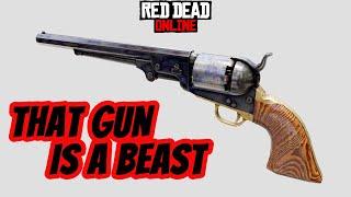 RED DEAD ONLINE - Improve your Game Play using Free Aim and This Gun