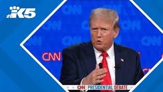 2024 presidential debate Trump says Russian invasion wouldnt have happened under his watch