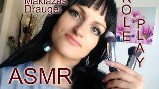 ASMR  Role Play  Makiazas draugei