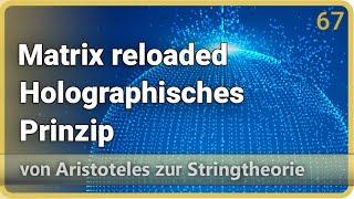 Holographisches Prinzip • Bekenstein Limit • Aristoteles zur Stringtheorie 67  Josef M. Gaßner