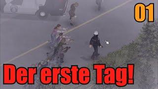 Die erste Woche Tag 1 Überleben ist hart Project Zomboid Lets Play  Survival vom Allerfeinsten