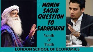 Viral Pakistani Cricket Fan Memer Momin Saqib Question To SadhguruYouth & Truth Sadhguru At London
