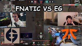 Sean Gares and Sliggy react to Fnatic vs EG Grand finals  Masters Tokyo