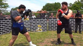 HEAVYWEIGHTS TALK TRASH THE WHOLE MATCH  DOUGHNUT vs CANNONBALL