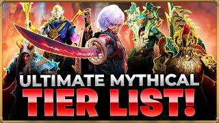 All The Mythical Champions RANKED Raid Shadow Legends Tier List Ft. @KruYseN0193