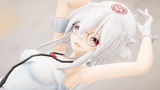 【MMD】ITZY LOCO White Silk Nurse Haku