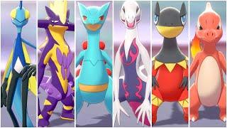 FULL LIZARD POKEMON TEAM - Salazzle SceptileToxtricity Charmeleon Inteleon Heliolisk