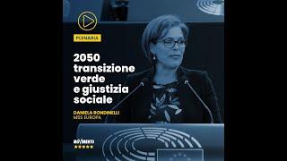 2050 transizione verde e giustizia sociale