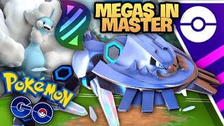 *MEGA EVOLUTIONS IN GO BATTLE LEAGUE MASTER* Pokemon GO  Mega Steelix Mega Altaria & more