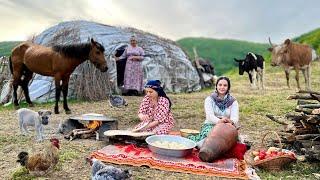 Exploring Irans Nomadic Lifestyle Milking Cows And Making Butter On The Grasslands