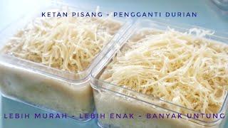 Resep ketan pisang  Pengganti Durian  soup pisang lumer  Takjil