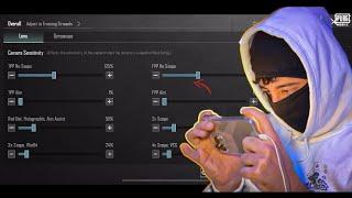 STAR • Captain Sensitivity And Controls  Best Sensitivity Settings  PUBG MOBILEBGMI