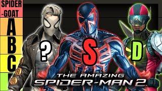 Looking Back At The Amazing Spider-Man 2 Game Suits