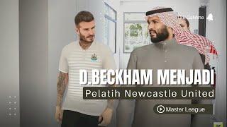 D. BECKHAM BECOME THE HEAD COACH at NEWCASTLE UNITED  PREMIER LEAGUE PES 2021  Master League V1