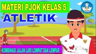 Video Pembelajaran PJOK Kelas 5 Atletik - Kombinasi Jalan Lari Lompat dan Lempar