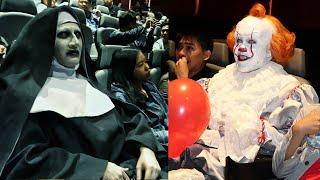 FUNNIEST Scare Pranks COMPILATION  Pennywise VS Valak Whos Scarier?