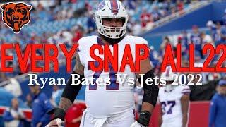 Film Room Bears New Center Ryan Bates Vs Jets