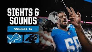 Taylor Decker Micd Up  Extended Sights and Sounds Lions vs. Panthers  2023 Week 5