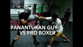 Kali Panantukan Guy vs Pro Boxer  Boxing Sparring Session