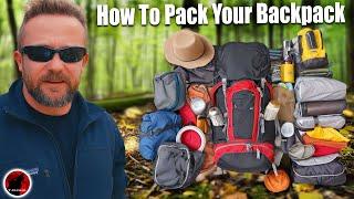 Most Do This Incorrectly - How To Pack Your Backpack Like A PRO - Outdoor Basics
