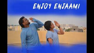 Enjoy enjaami  Tamil song on trending  Dance fitness  NJ fitness