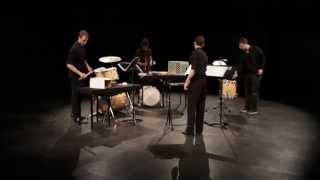 Prism for percussion quartet and electronics -- Charles Peck Binaural Audio