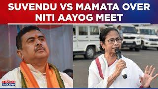 Suvendu Adhikari Hits Back At Mamata Banerjee Asks Why Is She Even Attending Niti Aayog Meeting?