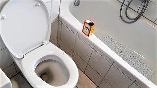 СОДА - КАК БЫСТРО ОТМЫТЬ ТУАЛЕТ И ВАННУ.Cleaning Your Toilet and Tub Naturally