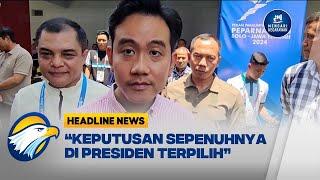 HEADLINE NEWS 1210  Gibran Respons Peluang PDIP Masuk Kabinet