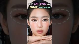 How to Get Cat Eyes Like JENNIE BLACKPINK #jennie #jenniekim #cateye #eyeexercise