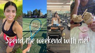 Spend the weekend with me Black Friday haul run a 5k morning routine vlogmas