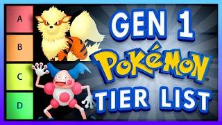 Ranking All Generation 1 Pokemon - Tier List