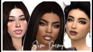 Sim Dump 9 Outfits 3 Sims - Sims 4 CAS + CC Folder & Sims Download