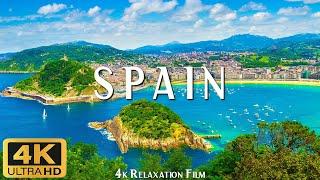 SPAIN 4K ULTRA HD 60fps - Scenic Relaxation Film with Cinematic Music - 4K Relaxation Film