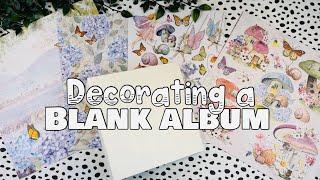 Decorating a Blank Album