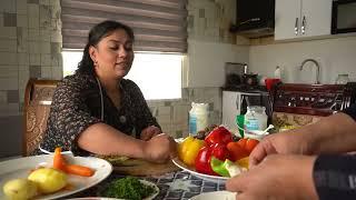 Banquet table decorated by Azerbaijani girl and 98 year old grandmother   The guests were shocked