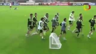 تدريبات المنتخب الاسباني في مدينة كوريتيبا مستضيفة لكأس العالم البرازيل 2014